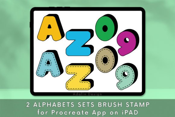 2 Alphabets Sets Procreate Brush Stamp: A Practical Guide for Digital Creators