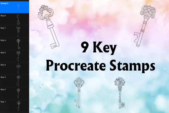 9 Key Procreate Stamps: A Creative Toolkit