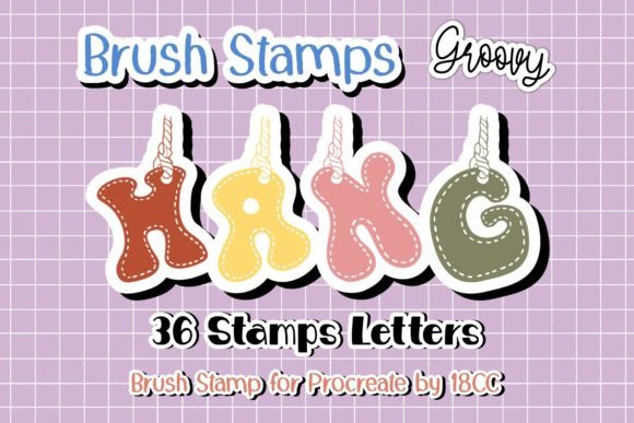 Groovy Hang Letters for Procreate: A Practical Asset Review
