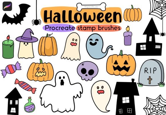 Halloween Stamp Brush for Procreate: Unlocking Spooky Creativity