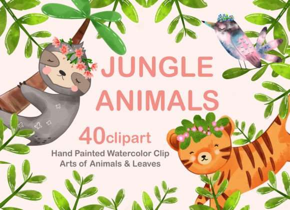 Jungle Animals Clipart: A Guide to Watercolor Art and Procreate Brushes