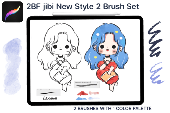 Unlocking Artistic Potential with the Procreate Jibi Brush Set